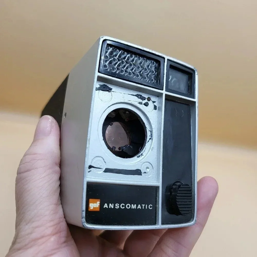 Vintage GAF Anscomatic SC/91 Super 8 Movie Video Camera - untested